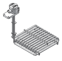 HXRL and HXOL heaters are available with a rigid riser and standard junstion box. See example 2